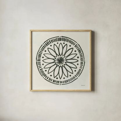 Kami VIII by Kathrine Lovell. Shown in a natural wood glass frame for a timeless modern aesthetic. Available as an archival giclee rolled canvas, fine art paper, or poster print. SKU 37909a.