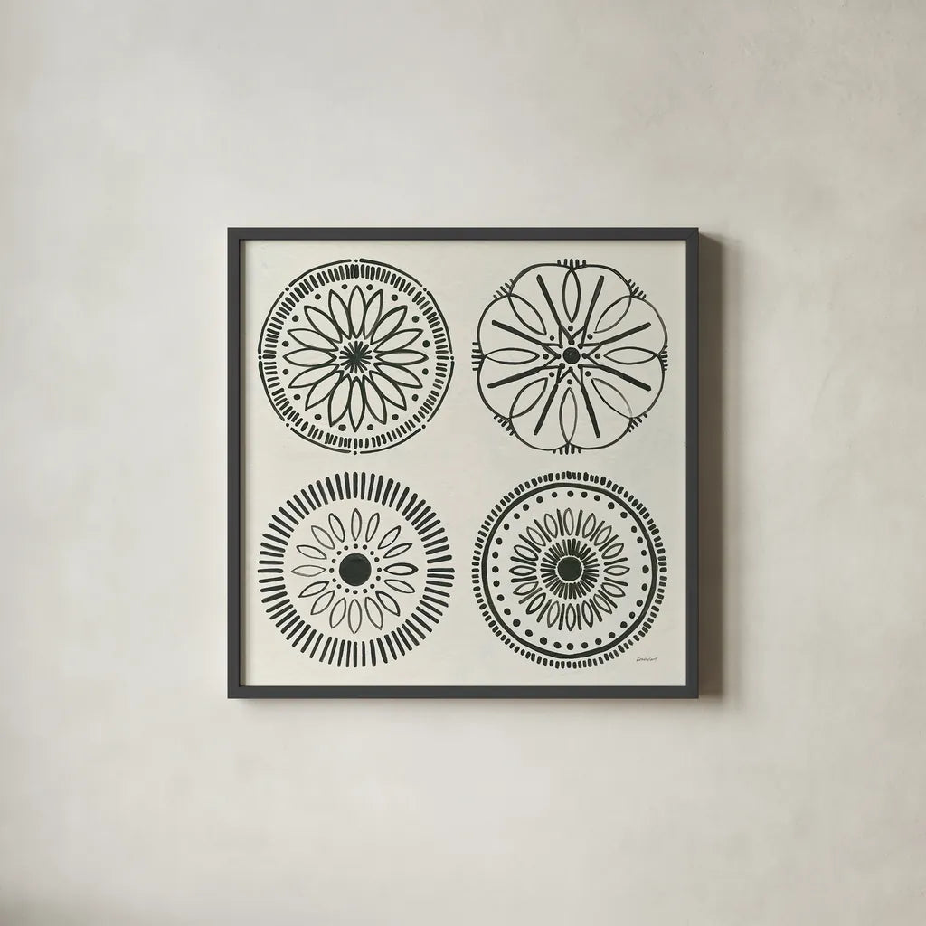 Kami X by Kathrine Lovell. Shown in a sleek black glass frame for a contemporary gallery look. Available as an archival giclee rolled canvas, fine art paper, or poster print. SKU 37911a.