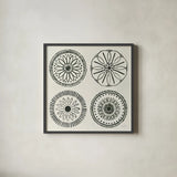Kami X by Kathrine Lovell. Shown in a sleek black glass frame for a contemporary gallery look. Available as an archival giclee rolled canvas, fine art paper, or poster print. SKU 37911a.