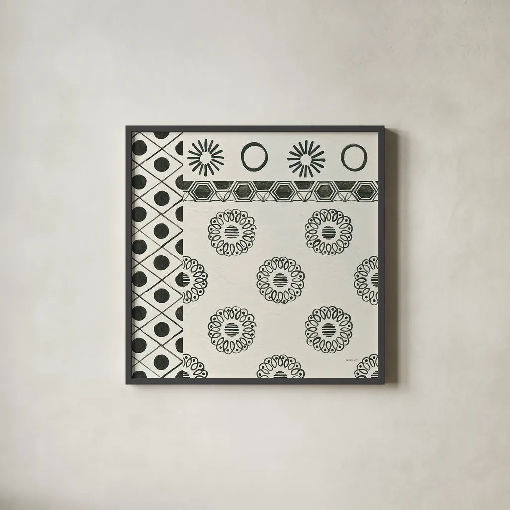 Kami XI by Kathrine Lovell. Shown in a sleek black glass frame for a contemporary gallery look. Available as an archival giclee rolled canvas, fine art paper, or poster print. SKU 37912a.