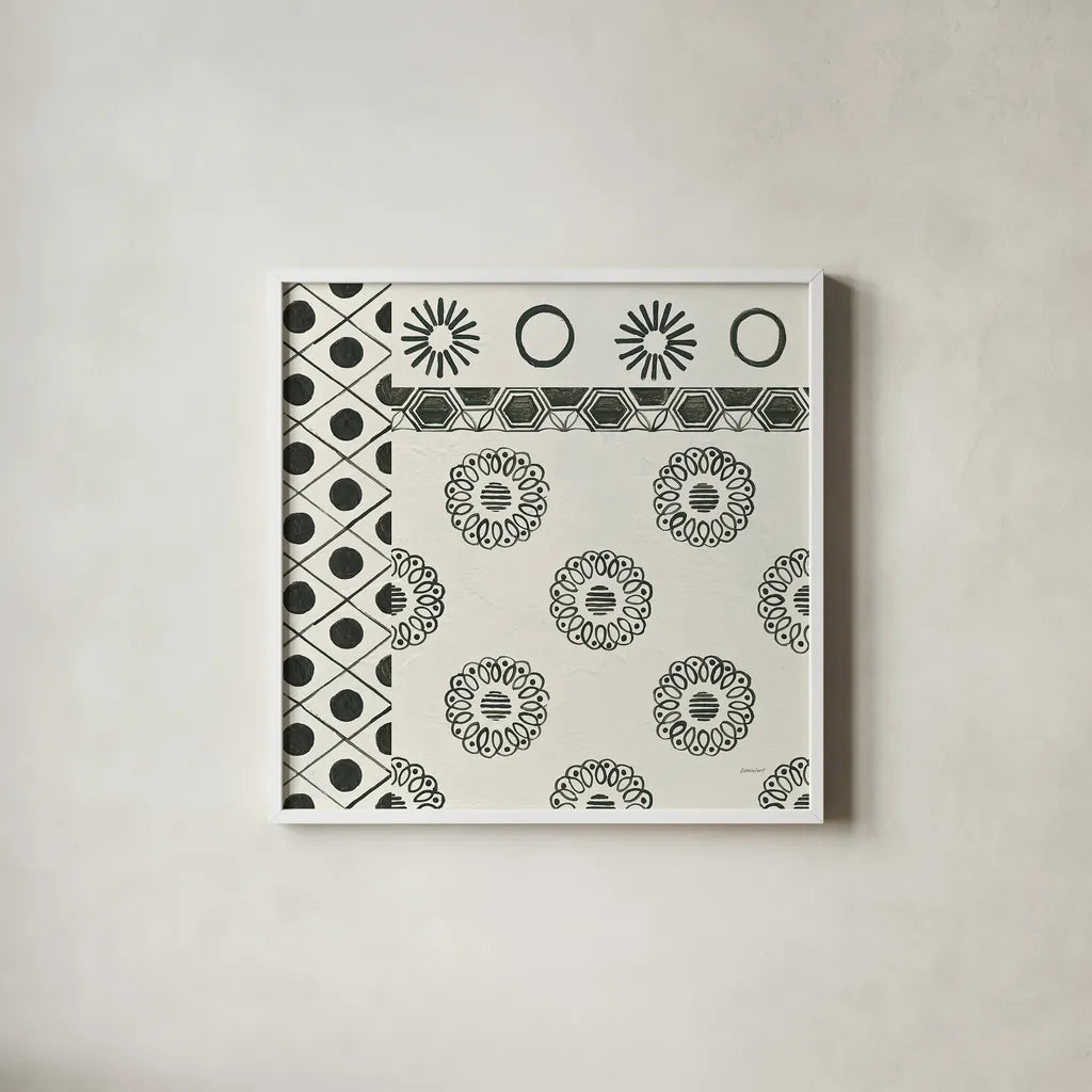 Kami XI by Kathrine Lovell. Shown in a crisp white glass frame for a clean and minimalist style. Available as an archival giclee rolled canvas, fine art paper, or poster print. SKU 37912a.