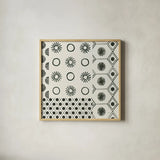 Kami XII by Kathrine Lovell. Shown in a natural wood glass frame for a timeless modern aesthetic. Available as an archival giclee rolled canvas, fine art paper, or poster print. SKU 37913a.