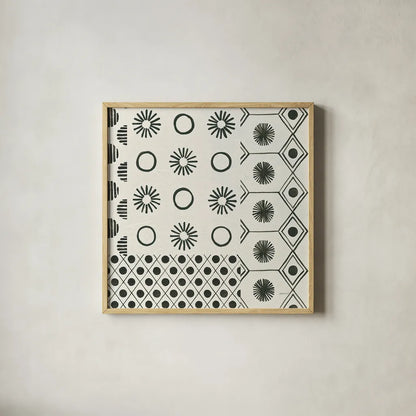 Kami XII by Kathrine Lovell. Shown in a natural wood glass frame for a timeless modern aesthetic. Available as an archival giclee rolled canvas, fine art paper, or poster print. SKU 37913a.