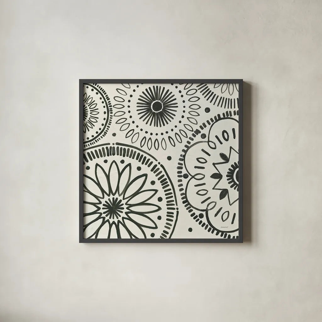 Kami XIII by Kathrine Lovell. Shown in a sleek black glass frame for a contemporary gallery look. Available as an archival giclee rolled canvas, fine art paper, or poster print. SKU 37914a.