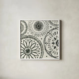 Kami XIII by Kathrine Lovell. Shown in a crisp white glass frame for a clean and minimalist style. Available as an archival giclee rolled canvas, fine art paper, or poster print. SKU 37914a.