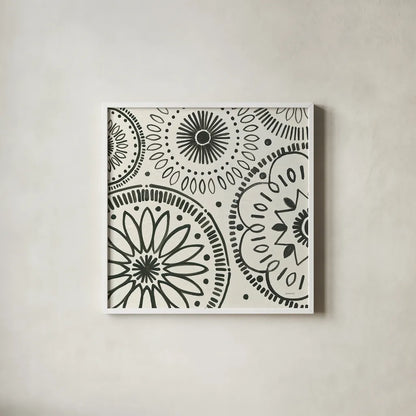 Kami XIII by Kathrine Lovell. Shown in a crisp white glass frame for a clean and minimalist style. Available as an archival giclee rolled canvas, fine art paper, or poster print. SKU 37914a.