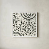 Kami XIV by Kathrine Lovell. Shown in a crisp white glass frame for a clean and minimalist style. Available as an archival giclee rolled canvas, fine art paper, or poster print. SKU 37915a.