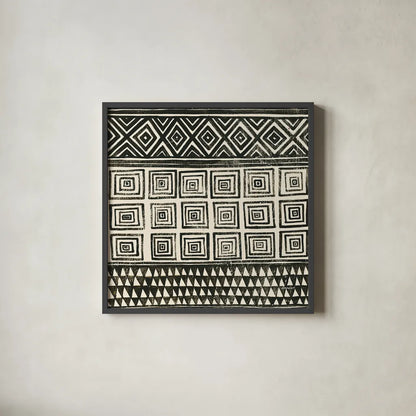 Kuba I by Kathrine Lovell. Shown in a sleek black glass frame for a contemporary gallery look. Available as an archival giclee rolled canvas, fine art paper, or poster print. SKU 31328a.