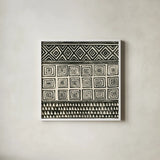 Kuba I by Kathrine Lovell. Shown in a crisp white glass frame for a clean and minimalist style. Available as an archival giclee rolled canvas, fine art paper, or poster print. SKU 31328a.