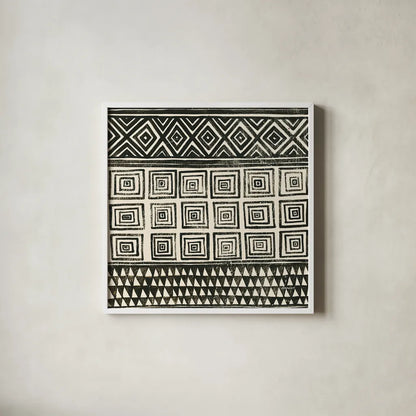 Kuba I by Kathrine Lovell. Shown in a crisp white glass frame for a clean and minimalist style. Available as an archival giclee rolled canvas, fine art paper, or poster print. SKU 31328a.