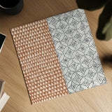 Maki Tile IV by Kathrine Lovell. Shown as a detailed flat fine art print, highlighting archival giclee quality. Available as an archival giclee rolled canvas, fine art paper, or poster print. SKU 55281a.