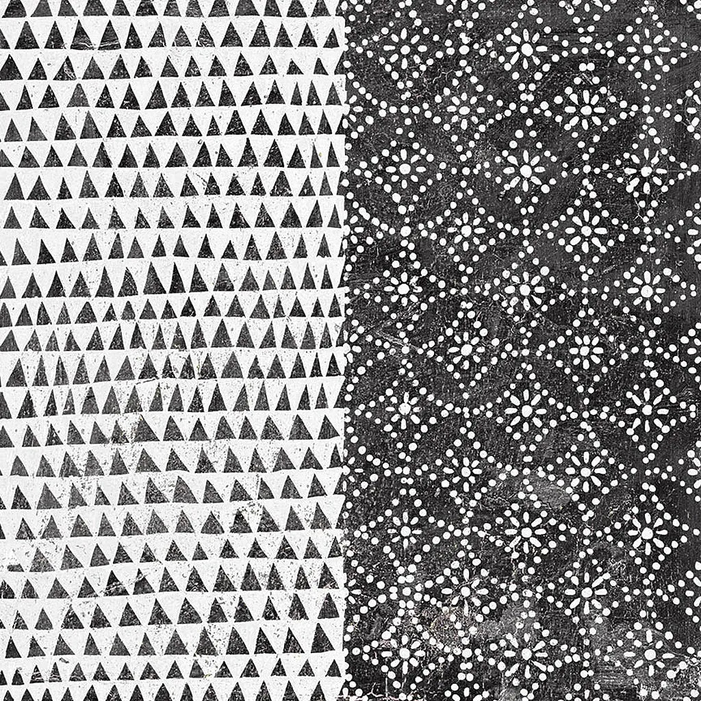 Maki Tile IV BW by Kathrine Lovell. SKU 25404a. Archival Giclee Fine art print for wall decor.