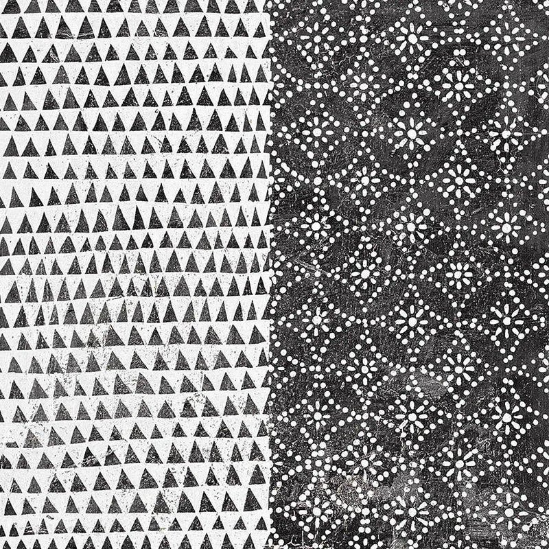 Maki Tile IV BW by Kathrine Lovell. SKU 25404a. Archival Giclee Fine art print for wall decor.