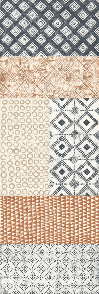 Maki Tile Panel II Warm by Kathrine Lovell