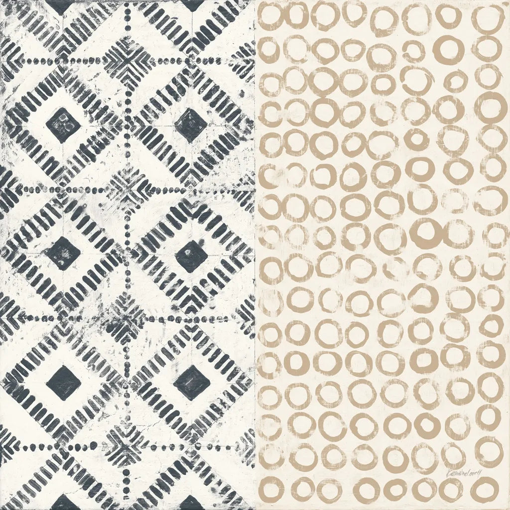 Maki Tile V by Kathrine Lovell. SKU 55282a. Archival Giclee Fine art print for wall decor.