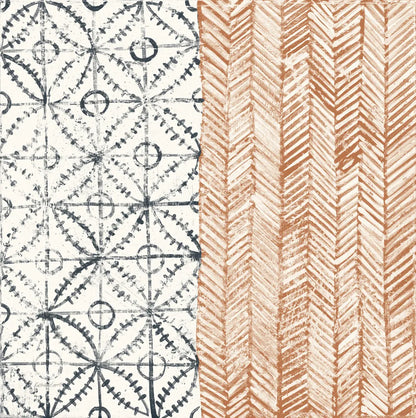 Maki Tile VII by Kathrine Lovell. SKU 55283a. Archival Giclee Fine art print for wall decor.