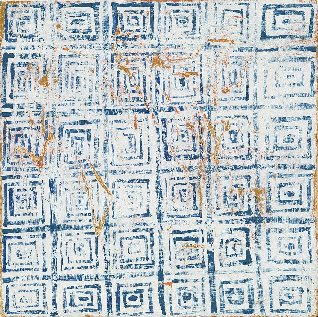 Maki Tile XIII by Kathrine Lovell. SKU 24429a. Archival Giclee Fine art print for wall decor.