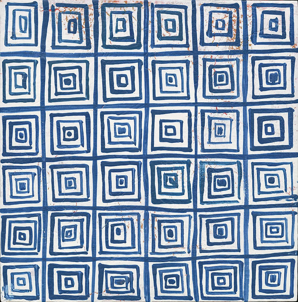 Maki Tile XIV by Kathrine Lovell. SKU 24430a. Archival Giclee Fine art print for wall decor.