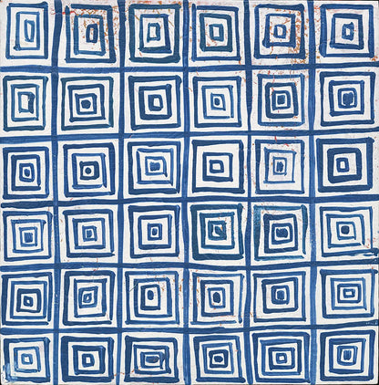 Maki Tile XIV by Kathrine Lovell. SKU 24430a. Archival Giclee Fine art print for wall decor.