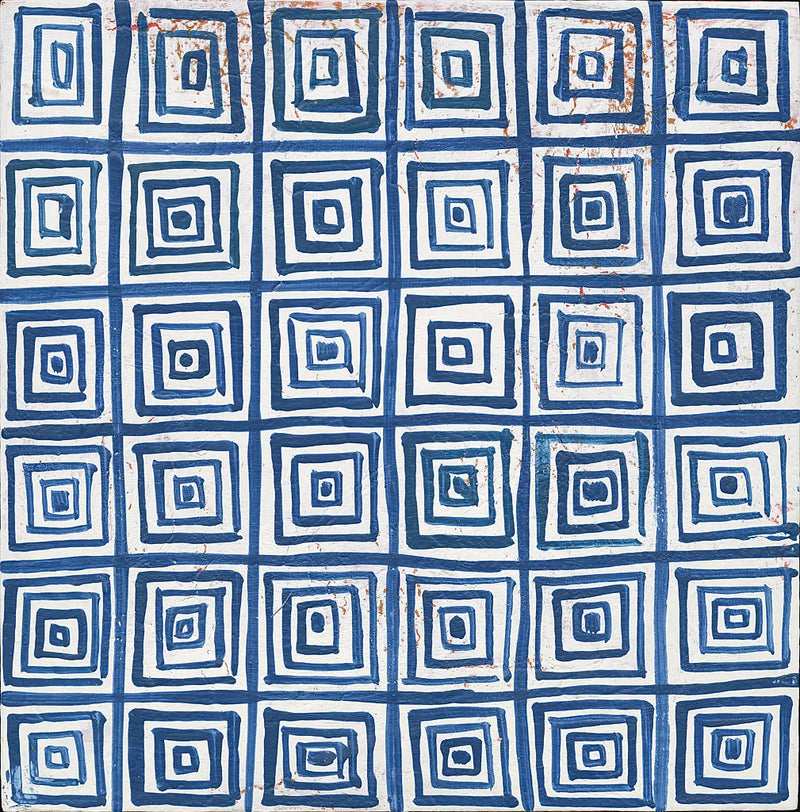 Maki Tile XIV by Kathrine Lovell. SKU 24430a. Archival Giclee Fine art print for wall decor.