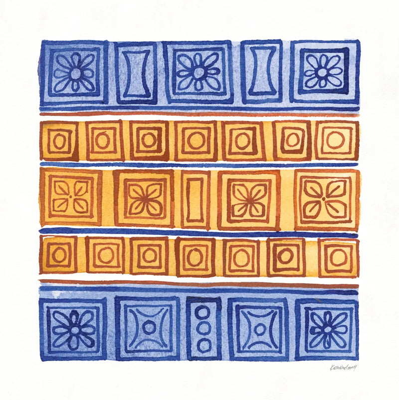 Mix and Match II by Kathrine Lovell. SKU 84976a. Archival Giclee Fine art print for wall decor.