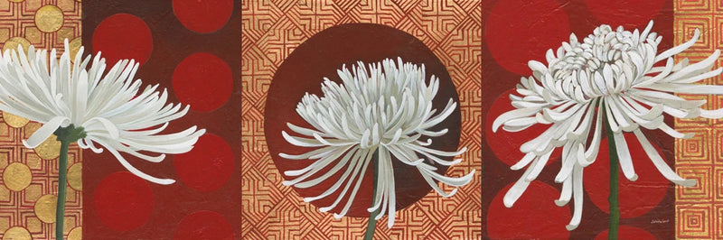 Morning Chrysanthemums V by Kathrine Lovell
