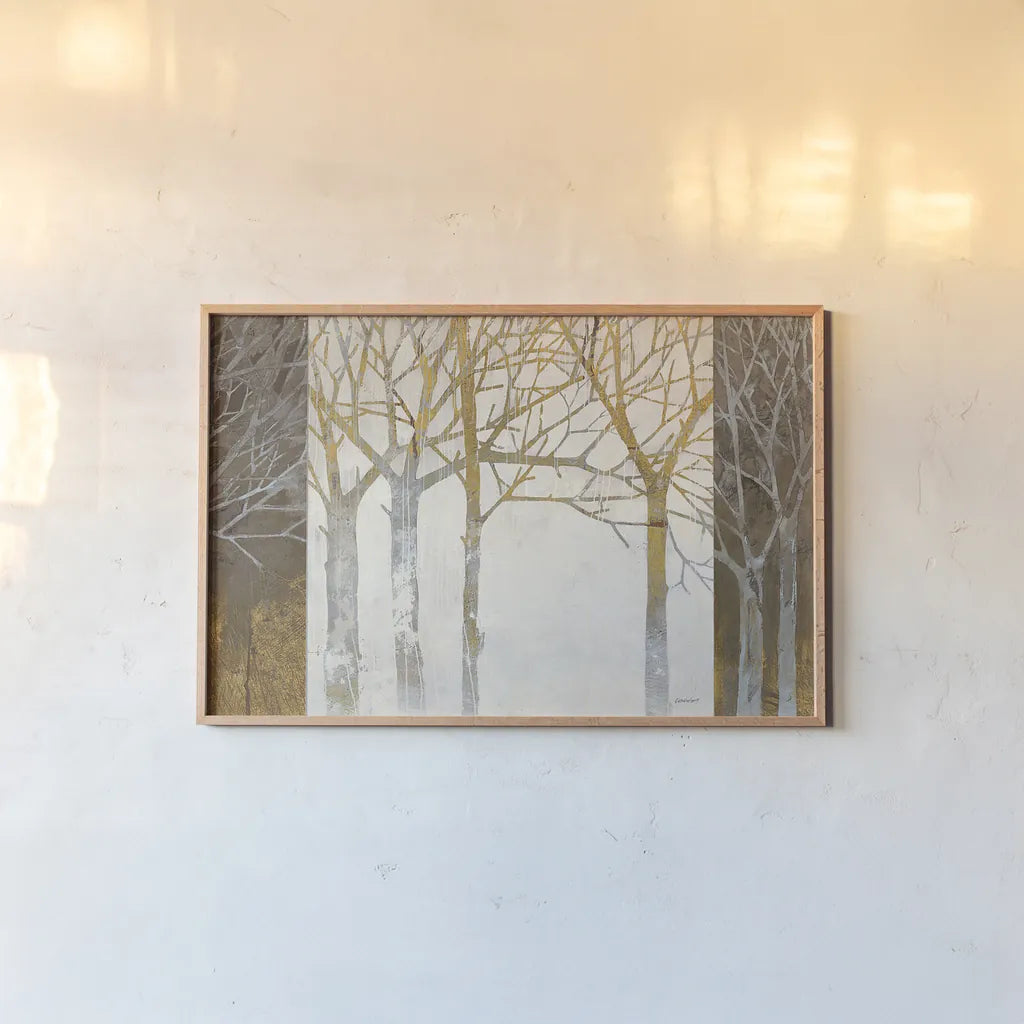 Night and Day by Kathrine Lovell. shown as a paper print in a natural frame. Available as a archival giclee rolled canvas, fine art paper, or poster print. SKU 10014i.