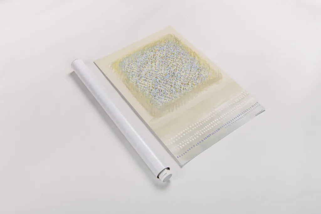 No Signal by Kathrine Lovell. shown as a rolled paper print. Available as archival giclee rolled canvas, fine art paper, or poster print. SKU 77879h.