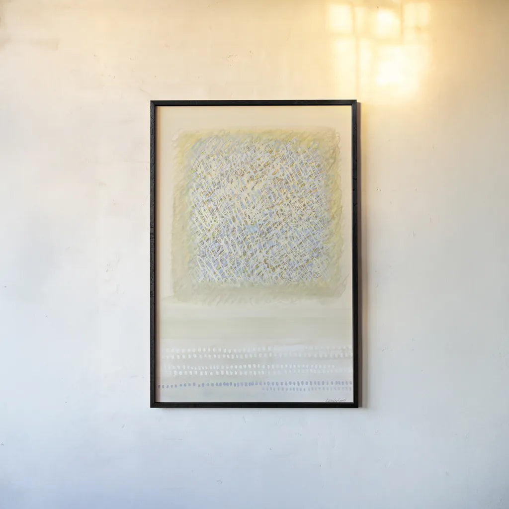 No Signal by Kathrine Lovell. shown as a paper print in a black flame. Available as a archival giclee rolled canvas, fine art paper, or poster print. SKU 77879h.