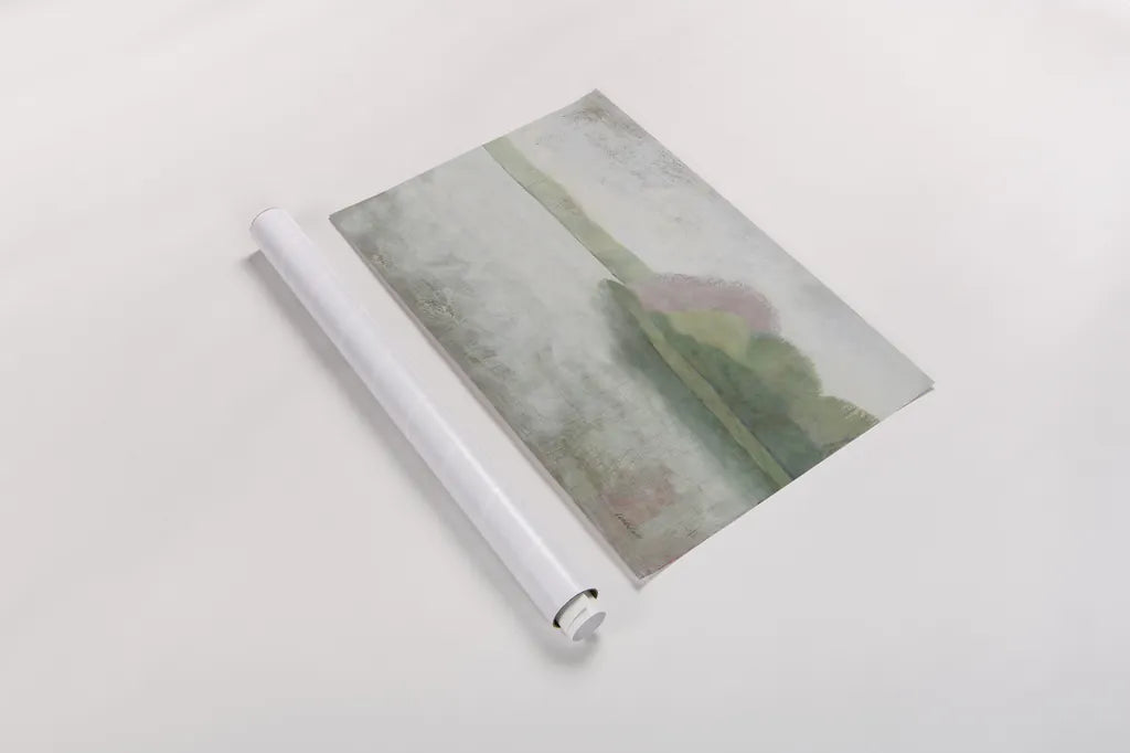 Nonquit Pond in May v2 by Kathrine Lovell. shown as a rolled paper print. Available as archival giclee rolled canvas, fine art paper, or poster print. SKU 60040i.