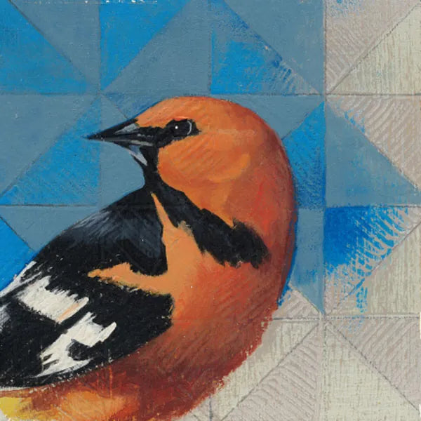 Oriole by Kathrine Lovell. SKU 43541a. Archival Giclee Fine art print for wall decor.