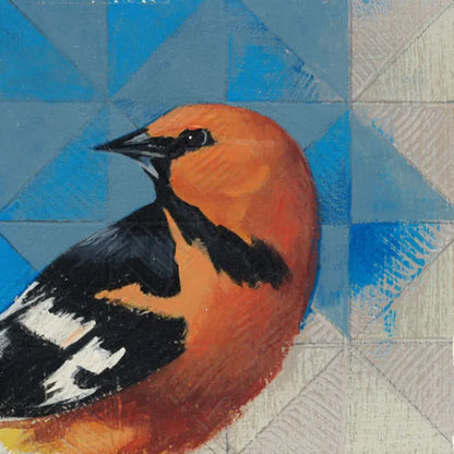 Oriole by Kathrine Lovell. SKU 43541a. Archival Giclee Fine art print for wall decor.