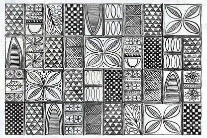 Patterns of the Amazon II BW by Kathrine Lovell. SKU 32714i. Archival Giclee Fine art print for wall decor.