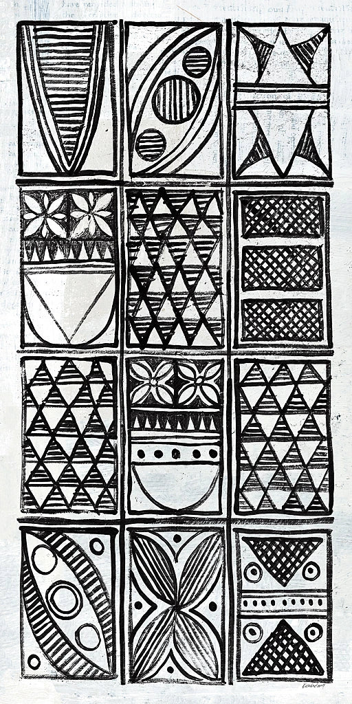 Patterns of the Amazon IV BW by Kathrine Lovell