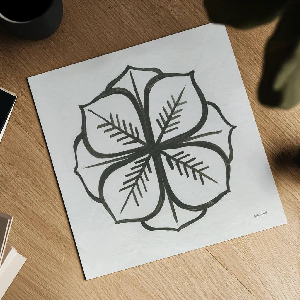 Patterns of the Amazon Icon II by Kathrine Lovell. Shown as a detailed flat fine art print, highlighting archival giclee quality. Available as an archival giclee rolled canvas, fine art paper, or poster print. SKU 37105a.