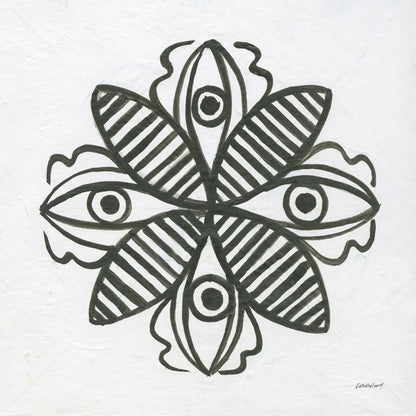 Patterns of the Amazon Icon III by Kathrine Lovell. SKU 37106a. Archival Giclee Fine art print for wall decor.