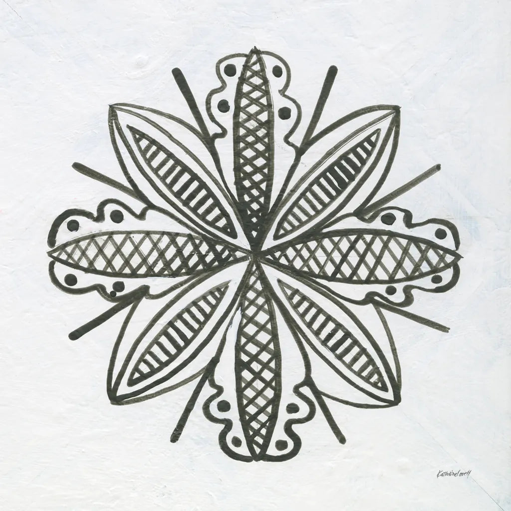 Patterns of the Amazon Icon IV by Kathrine Lovell. SKU 37107a. Archival Giclee Fine art print for wall decor.