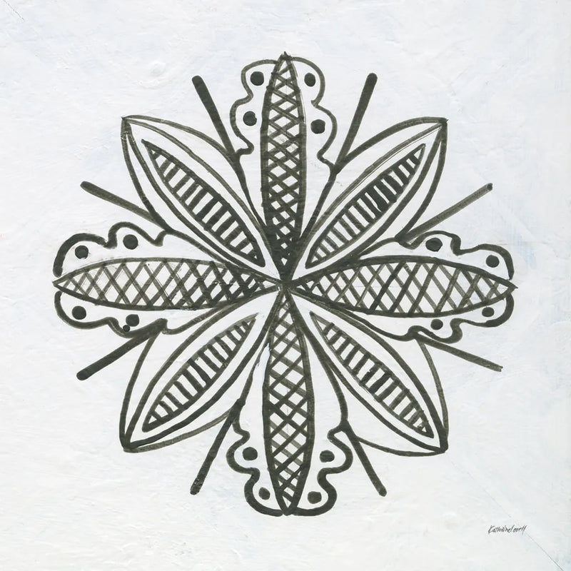 Patterns of the Amazon Icon IV by Kathrine Lovell. SKU 37107a. Archival Giclee Fine art print for wall decor.