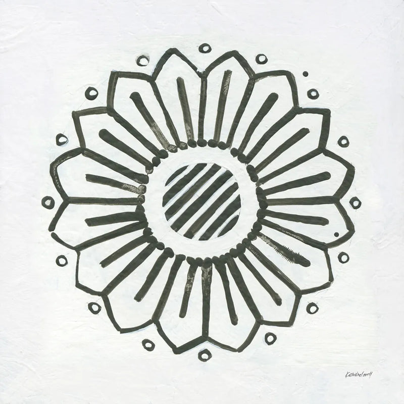 Patterns of the Amazon Icon IX by Kathrine Lovell. SKU 37112a. Archival Giclee Fine art print for wall decor.