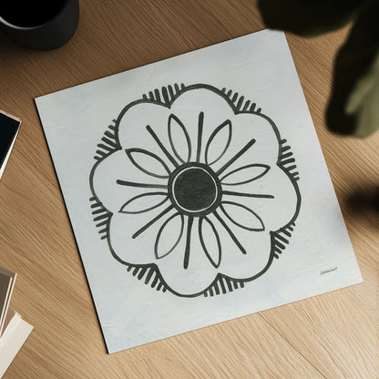 Patterns of the Amazon Icon V by Kathrine Lovell. Shown as a detailed flat fine art print, highlighting archival giclee quality. Available as an archival giclee rolled canvas, fine art paper, or poster print. SKU 37108a.