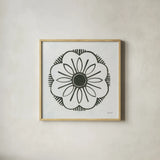 Patterns of the Amazon Icon V by Kathrine Lovell. Shown in a natural wood glass frame for a timeless modern aesthetic. Available as an archival giclee rolled canvas, fine art paper, or poster print. SKU 37108a.