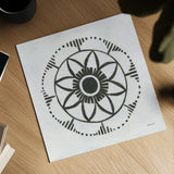 Patterns of the Amazon Icon VII by Kathrine Lovell. Shown as a detailed flat fine art print, highlighting archival giclee quality. Available as an archival giclee rolled canvas, fine art paper, or poster print. SKU 37110a.