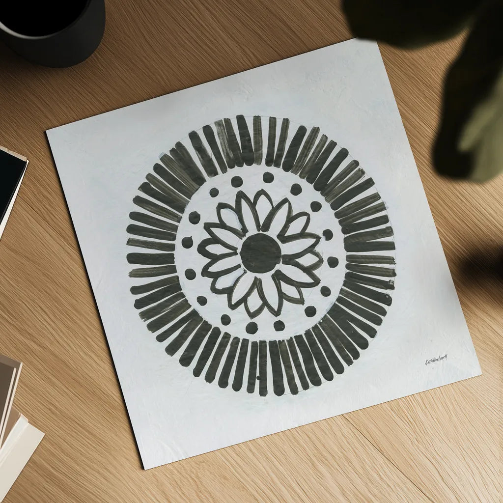 Patterns of the Amazon Icon XI by Kathrine Lovell. Shown as a detailed flat fine art print, highlighting archival giclee quality. Available as an archival giclee rolled canvas, fine art paper, or poster print. SKU 37114a.