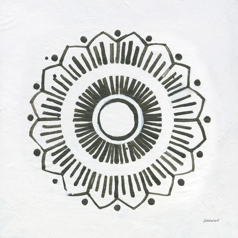 Patterns of the Amazon Icon XII by Kathrine Lovell. SKU 37115a. Archival Giclee Fine art print for wall decor.