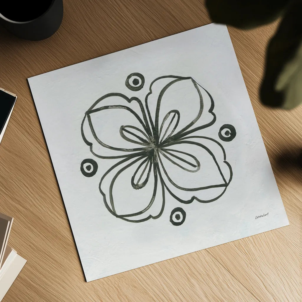 Patterns of the Amazon Icon XIII by Kathrine Lovell. Shown as a detailed flat fine art print, highlighting archival giclee quality. Available as an archival giclee rolled canvas, fine art paper, or poster print. SKU 37116a.