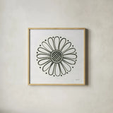 Patterns of the Amazon Icon XV by Kathrine Lovell. Shown in a natural wood glass frame for a timeless modern aesthetic. Available as an archival giclee rolled canvas, fine art paper, or poster print. SKU 37118a.