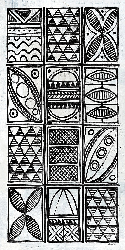 Patterns of the Amazon VI BW by Kathrine Lovell