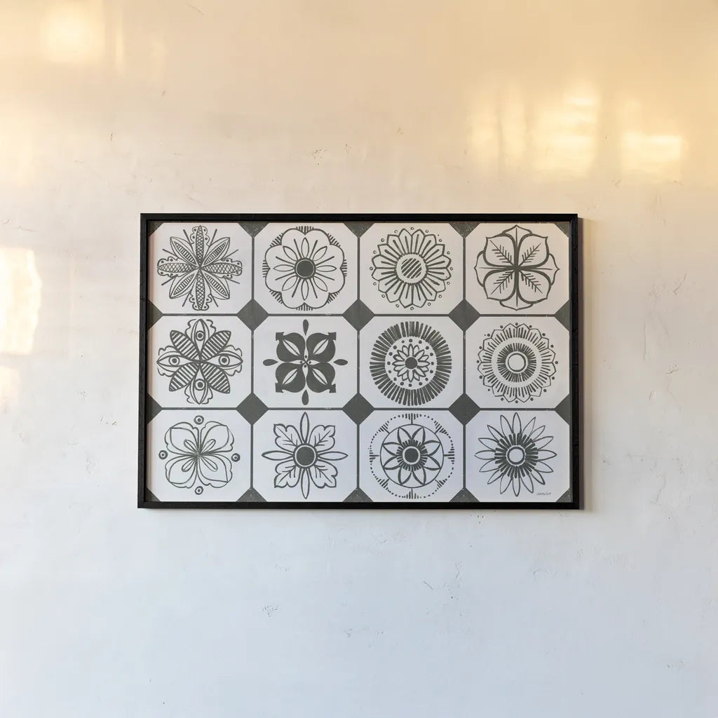 Patterns of the Amazon XVII by Kathrine Lovell. shown as a paper print in a black flame. Available as a archival giclee rolled canvas, fine art paper, or poster print. SKU 37700i.