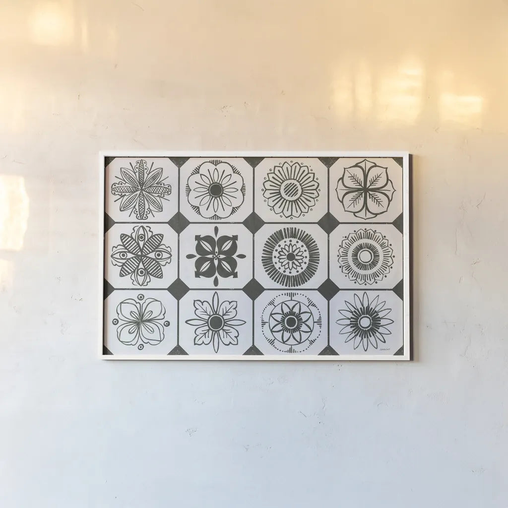 Patterns of the Amazon XVII by Kathrine Lovell. shown as a paper print in a white frame. Available as a archival giclee rolled canvas, fine art paper, or poster print. SKU 37700i.