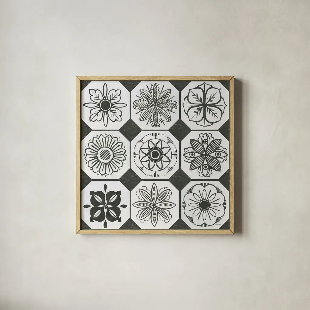 Patterns of the Amazon XX by Kathrine Lovell. Shown in a natural wood glass frame for a timeless modern aesthetic. Available as an archival giclee rolled canvas, fine art paper, or poster print. SKU 37702a.